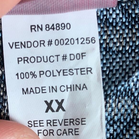 Vintage Tutor Court Womens Jacket Blue Tapestry Boho 100% Polyester XX - Picture 6 of 11